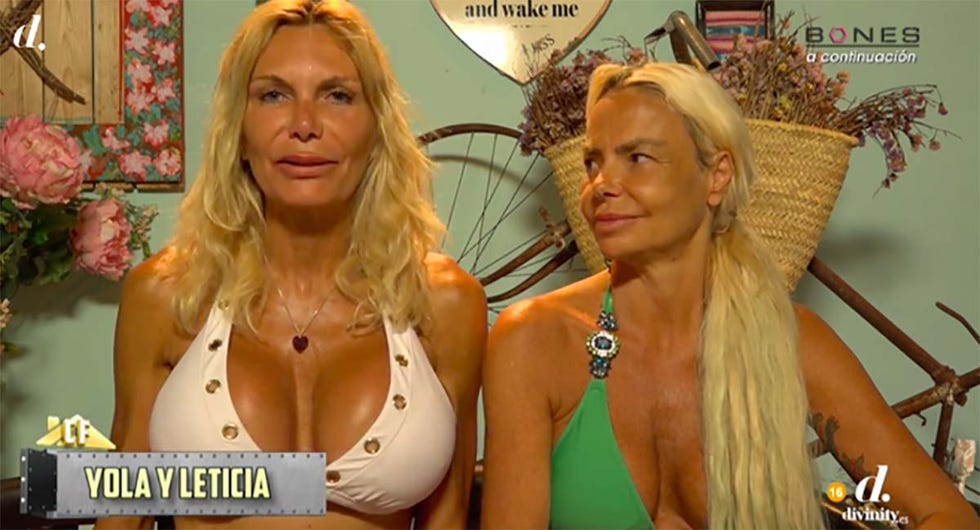 yola sorprendida con las palabras de cristian