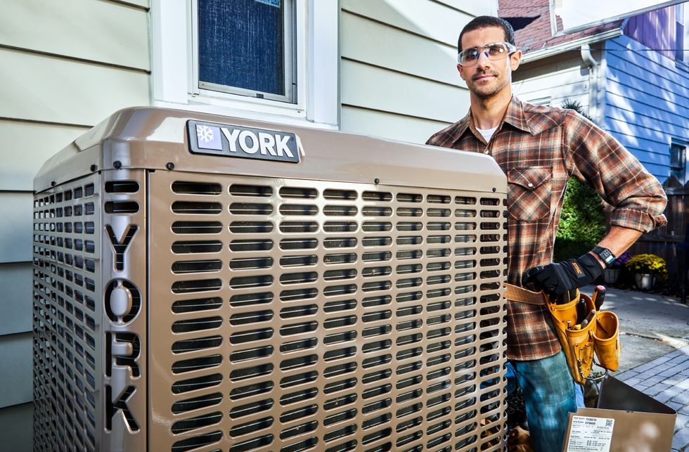 york heat pump installation