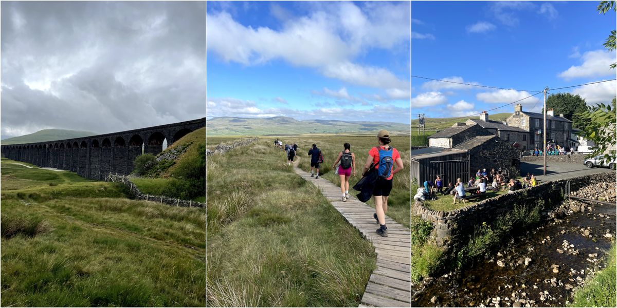 The Yorkshire Three Peaks Challenge In Pictures