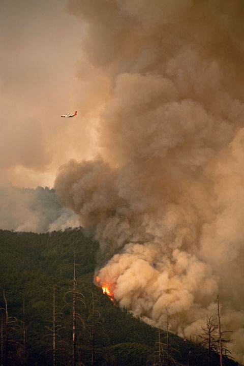 Ferguson wildfire near Yosemite National Park