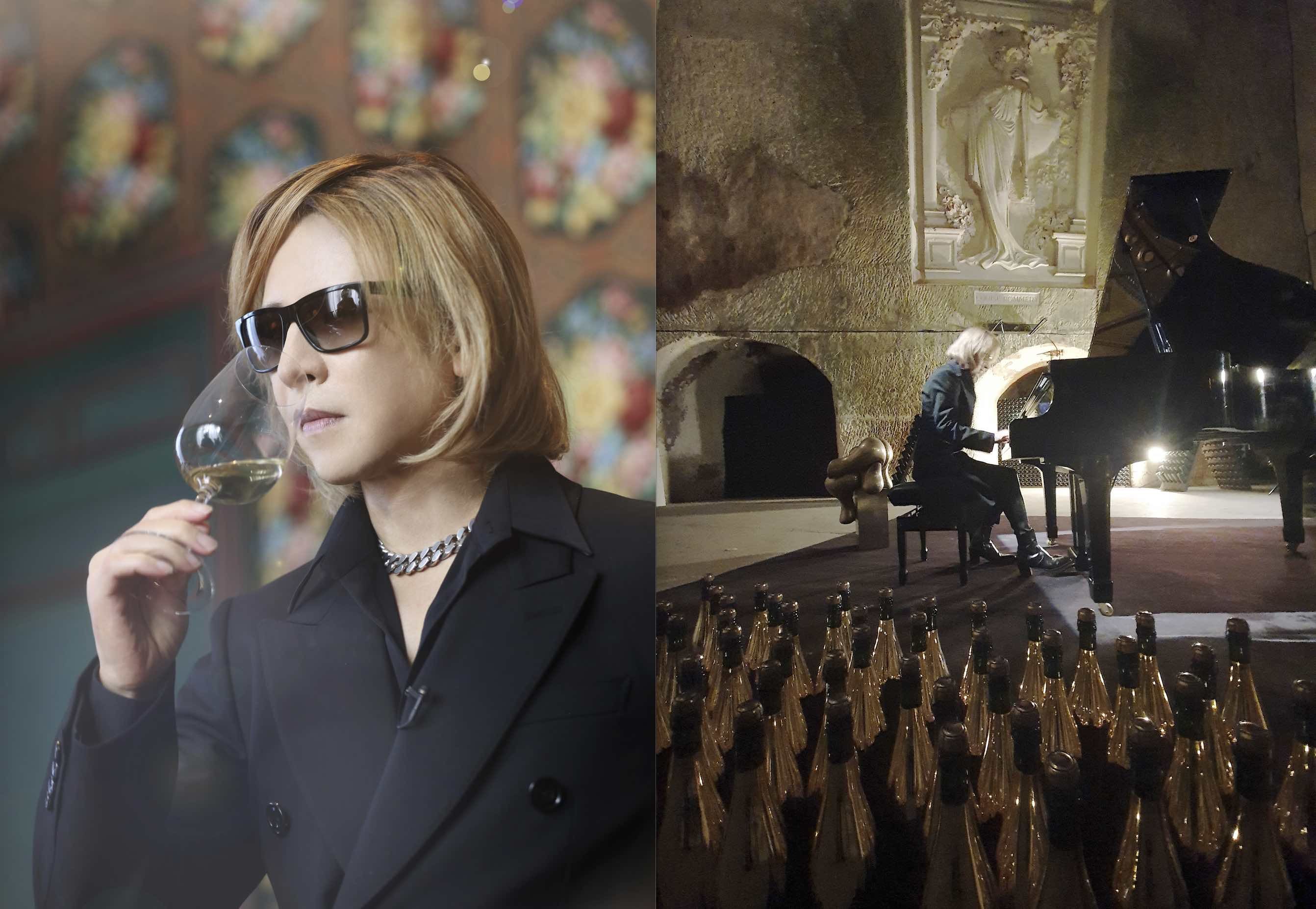 YOSHIKIが名門メゾンとシャンパンブランドを設立！ ELLE読者へ