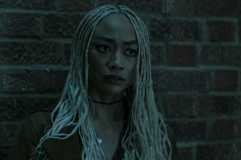 you tati gabrielle as marienne in episode 401 of you cr courtesy of netflix © 2022