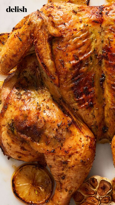 perfect bite roast chicken dinner