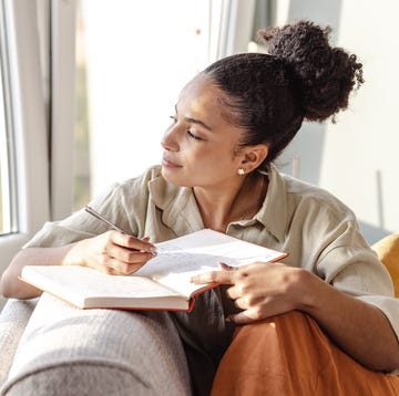 Young writing notes young writing notes