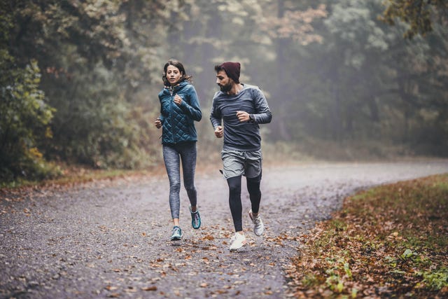 running off calories this christmas