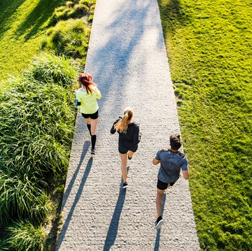 Young athtletes in the city running in park. Young athtletes in the city running in park.