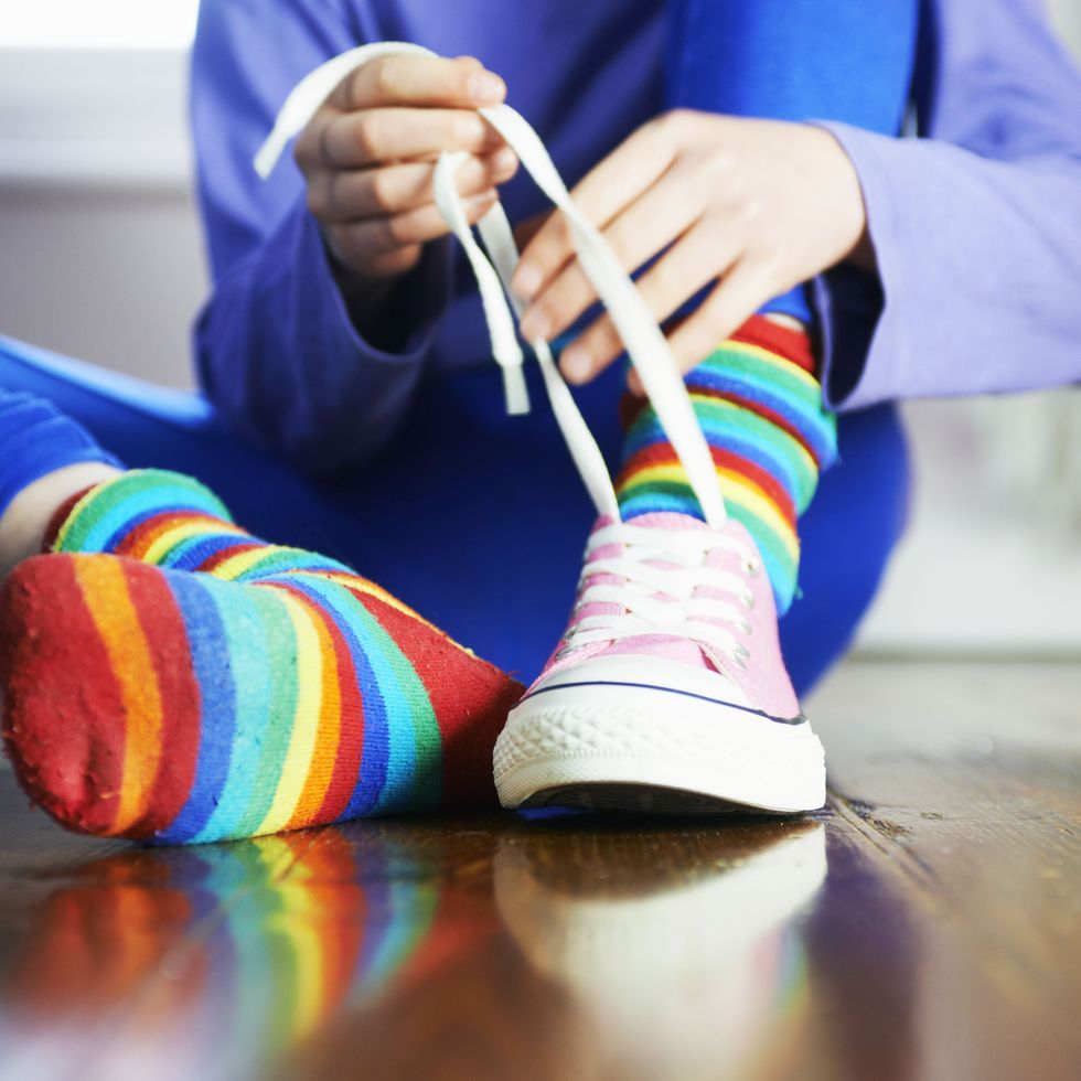 april fools pranks for kids sticky shoe