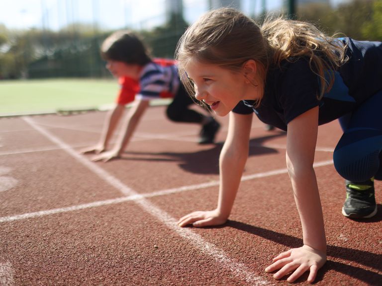 How far should children run?