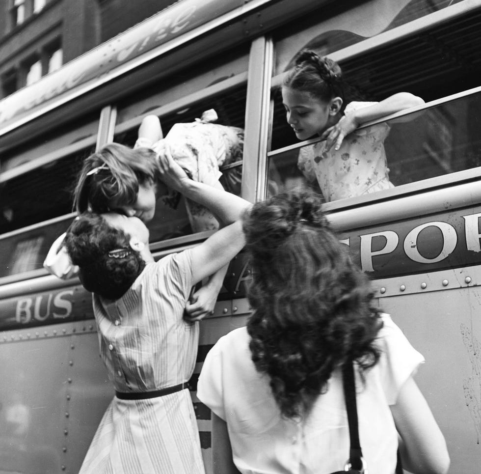 On The Bus To Camp