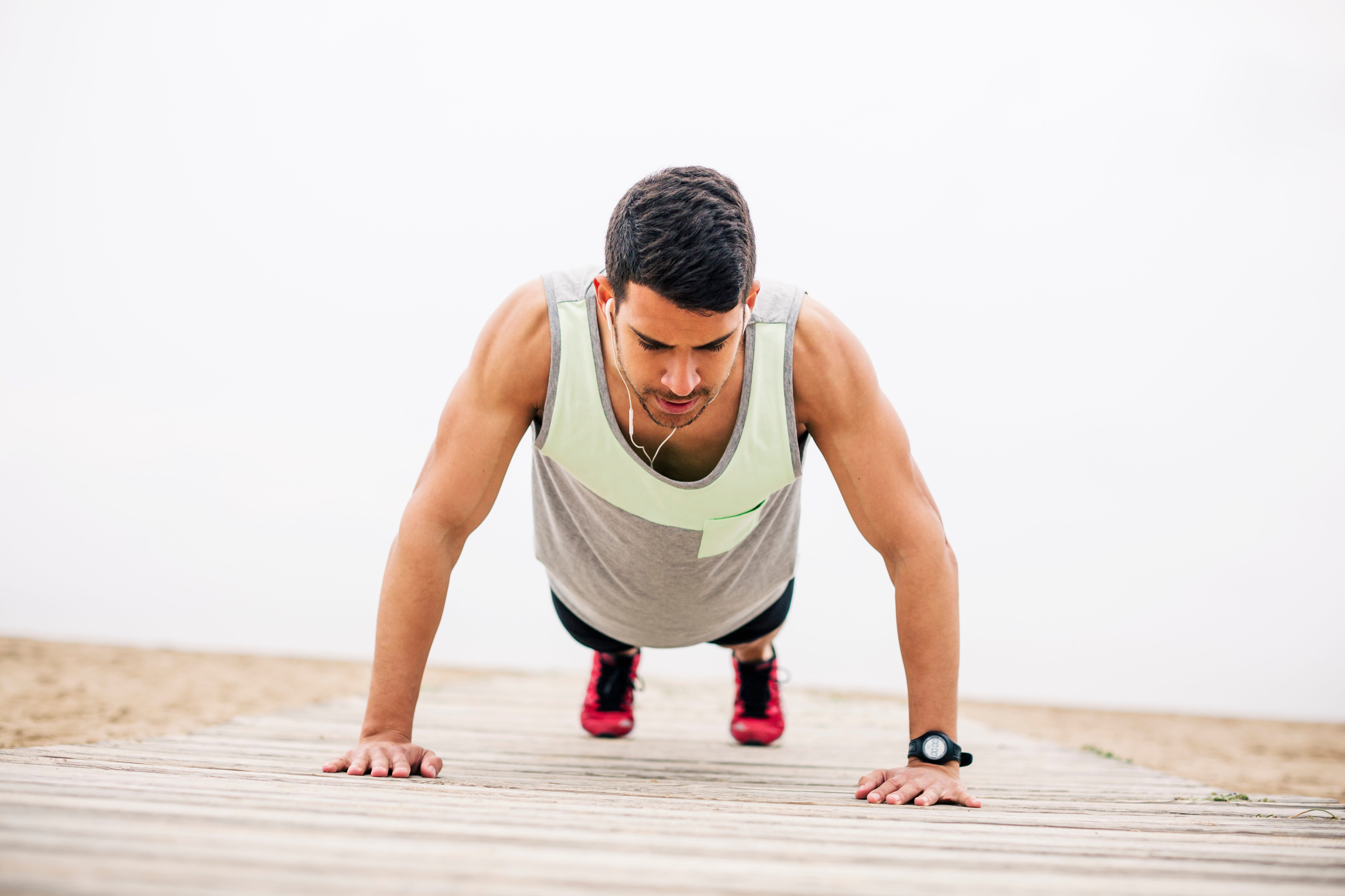 Push up pull up store squat workout