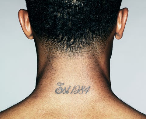 neck tattoos words