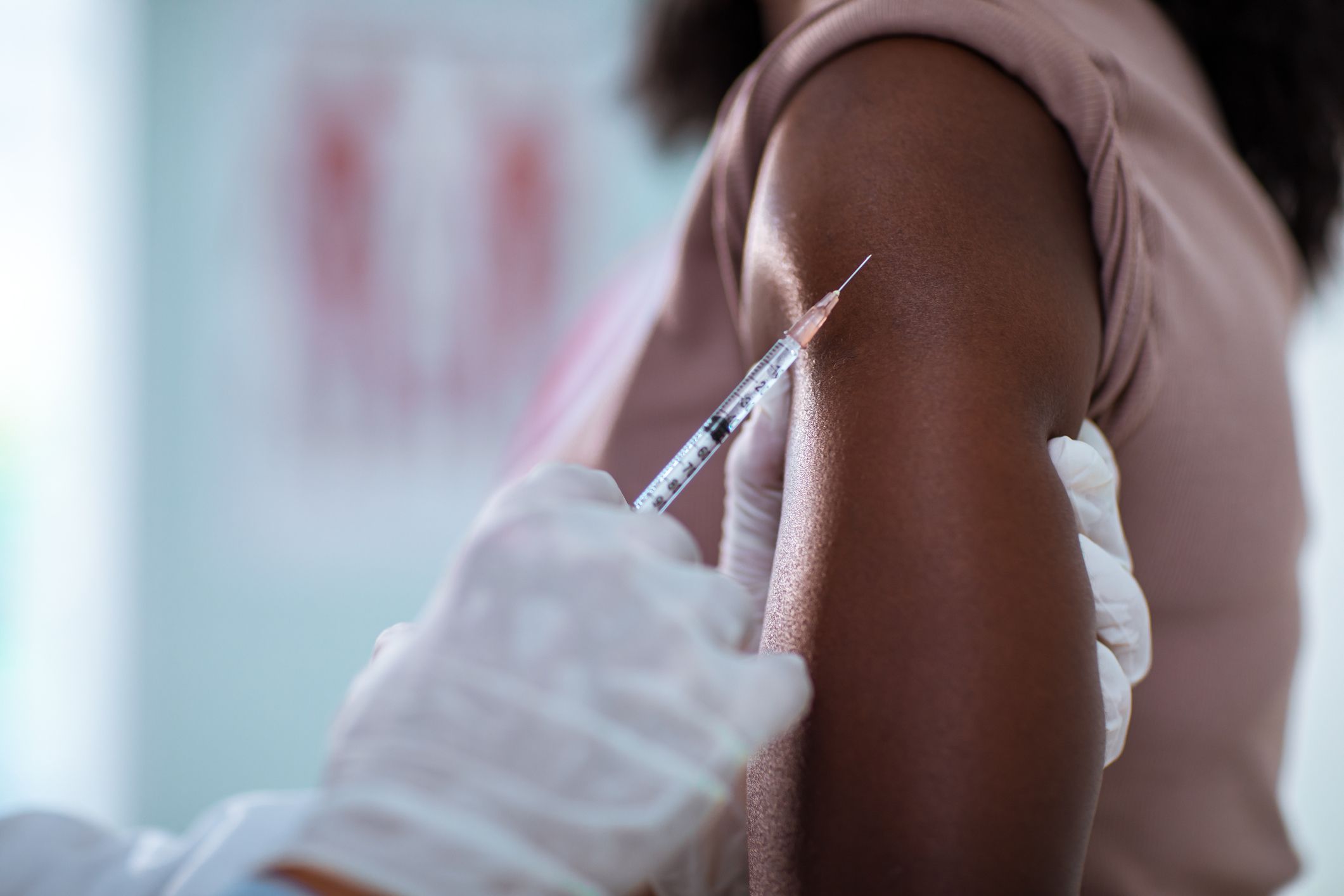 Flu shot deals pain in arm