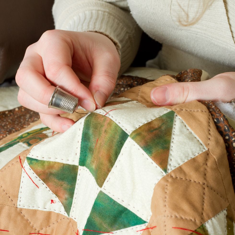 old fashioned hobbies quilting