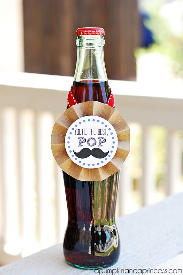 cola bottle father's day gift