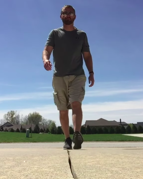 What Walking 100 Miles in a Week Did to This Guy's Body - Before After
