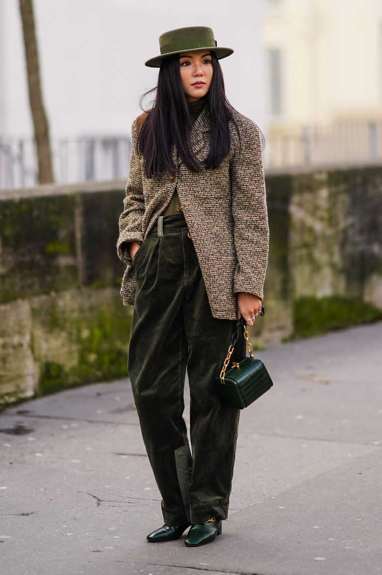 street style at paris fashion week  womenswear fall winter 20202021：day six