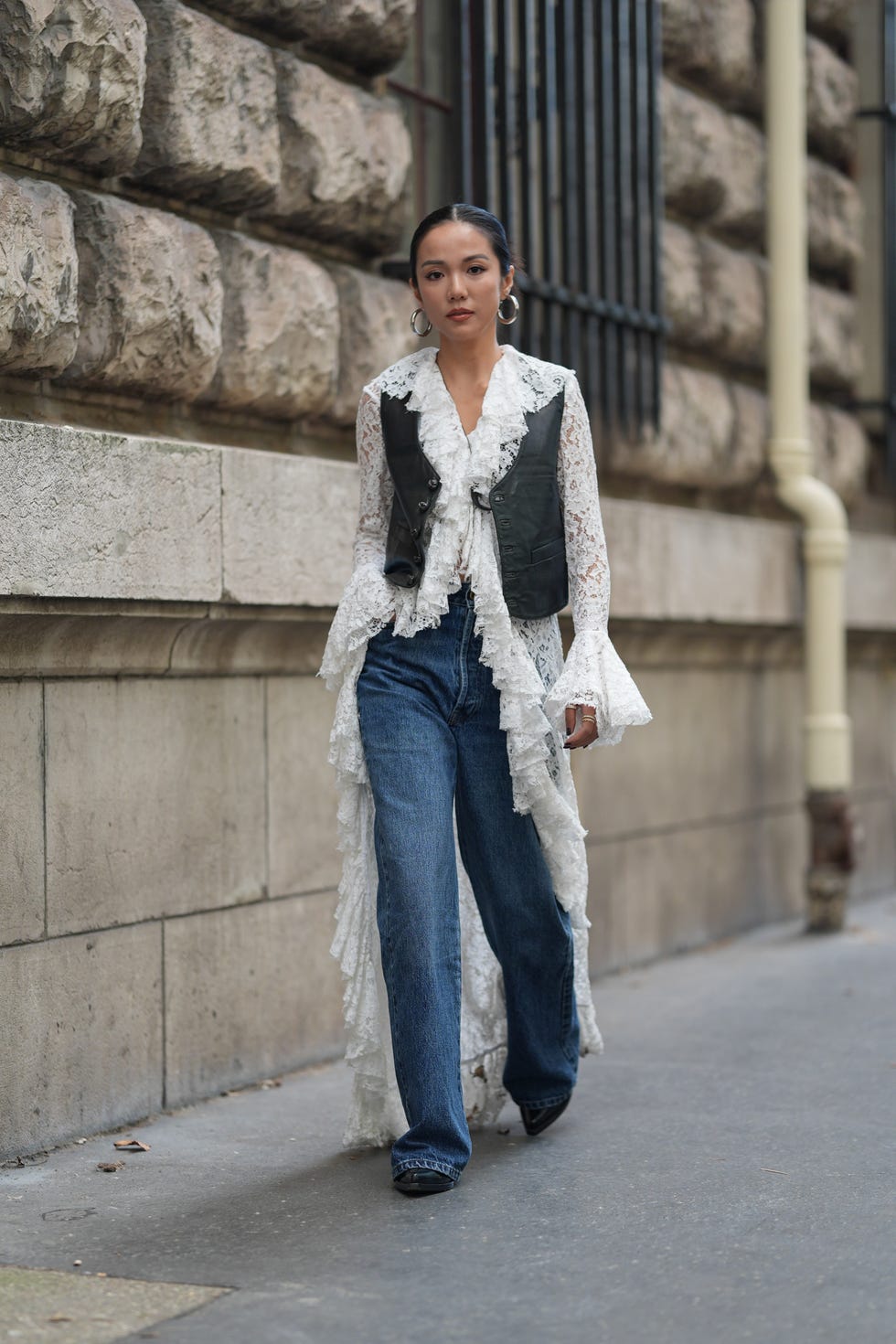 street style paris fashion week womenswear springsummer 2025 day six
