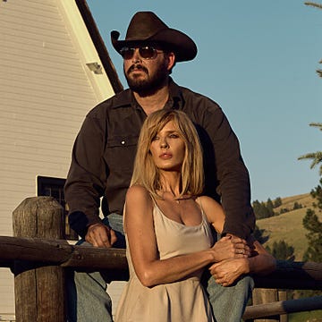 yellowstone l r cole hauser as rip wheeler and kelly reilly as beth dutton on episode 513 of paramount network's yellowstone