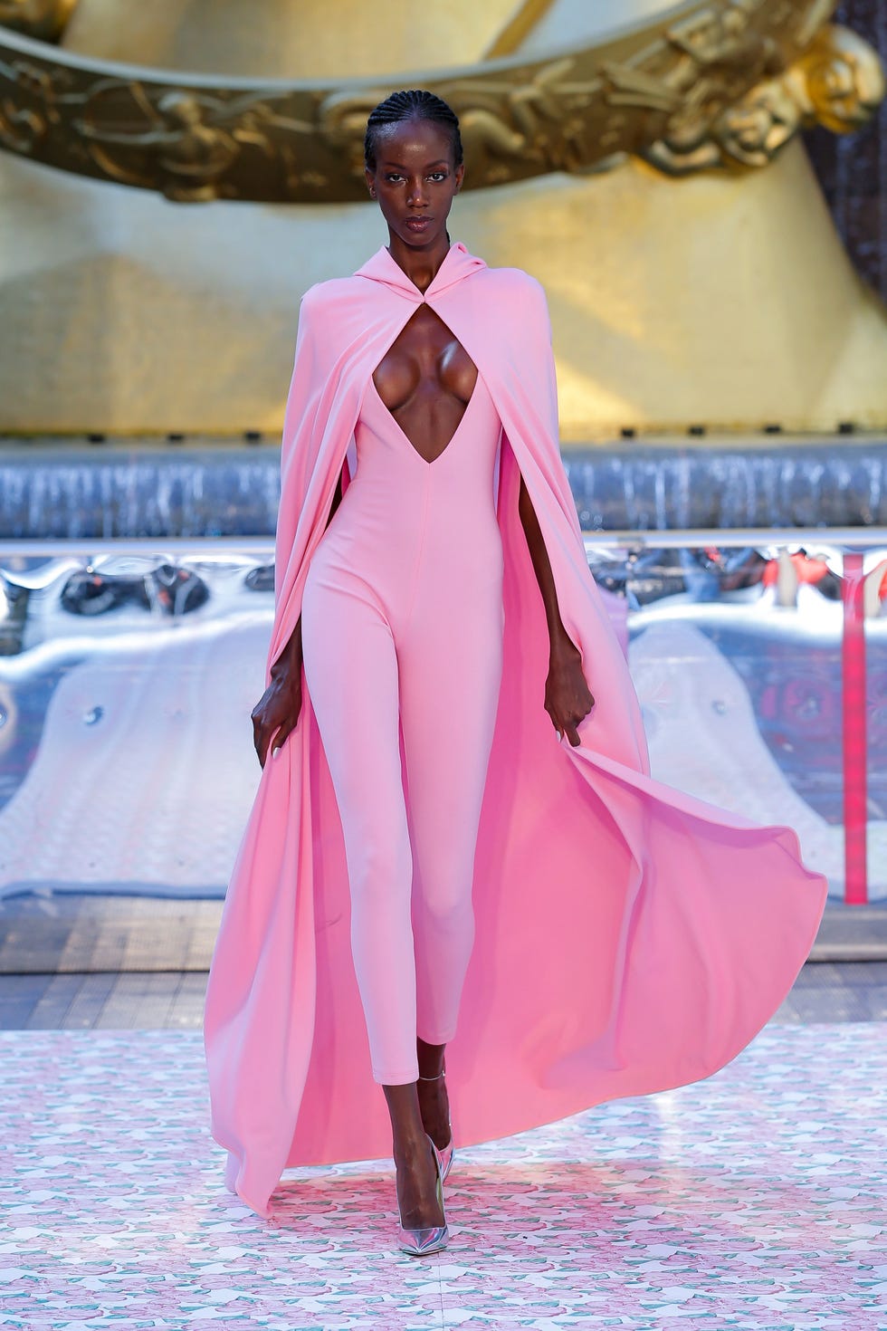 a ﻿model at victor glemaud