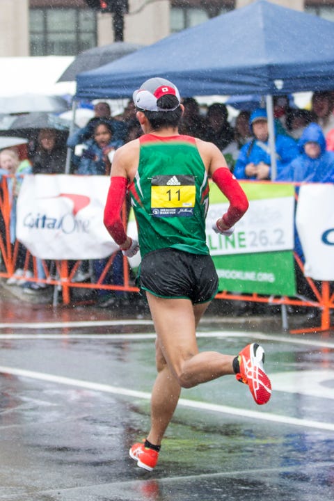 Runners Compete In The 2018 Boston Marathon