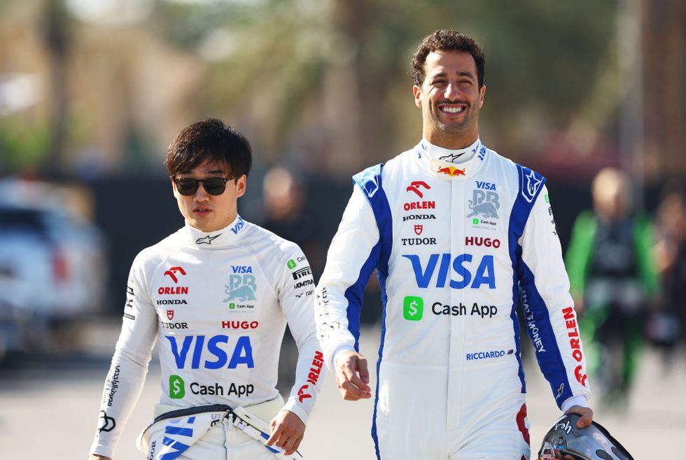 formula 1 testing in bahrain day 1
