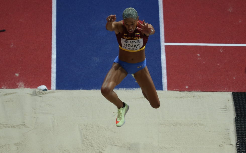 yulimar rojas no doblara longitud y triple salto en el mundial de eugene