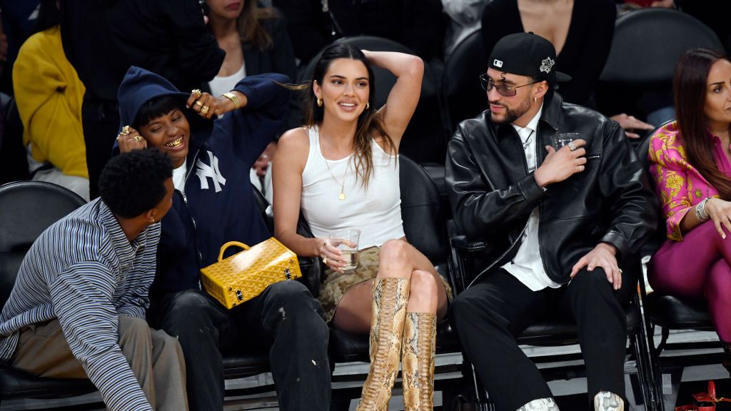 Kendall Jenner Wears All-Black Outfit to Date Night with Bad Bunny