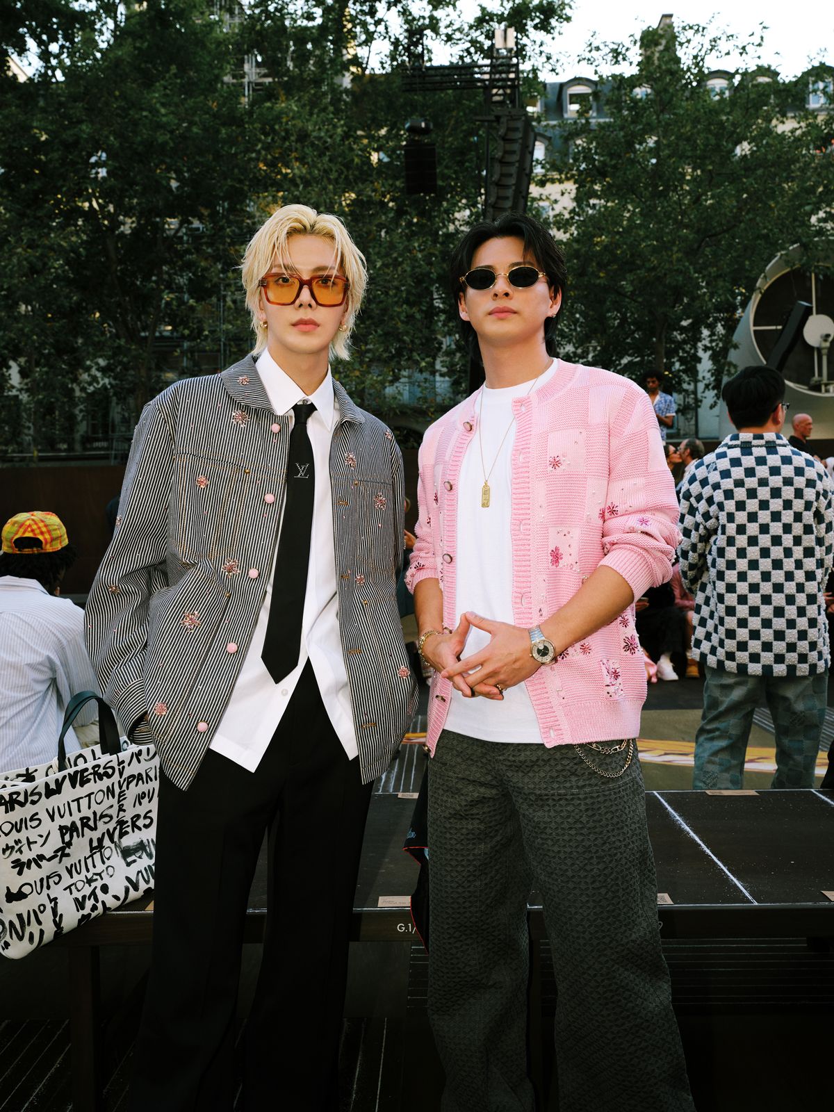 平野紫耀とYUTAが出席した「ルイ・ヴィトン」2026年春夏メンズ