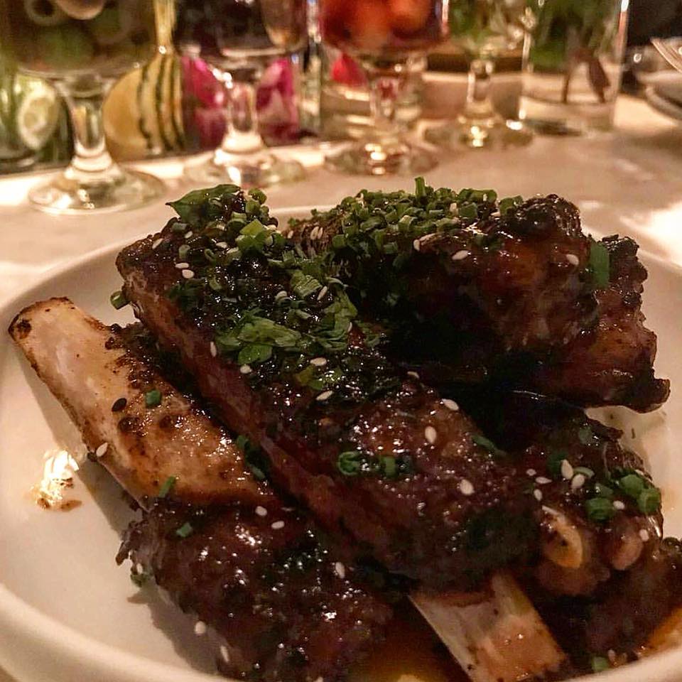 Dish, Cuisine, Food, Steak au poivre, Ingredient, Meat, Spare ribs, Pork ribs, Steak, Produce, 