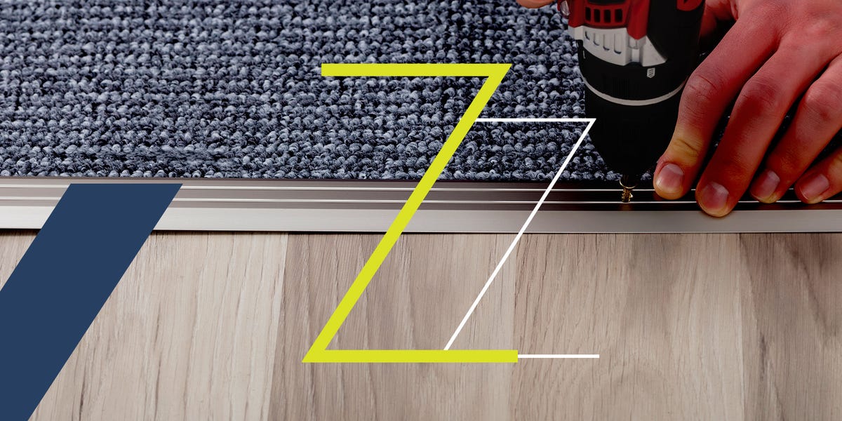 plastic carpet edging trim z shape