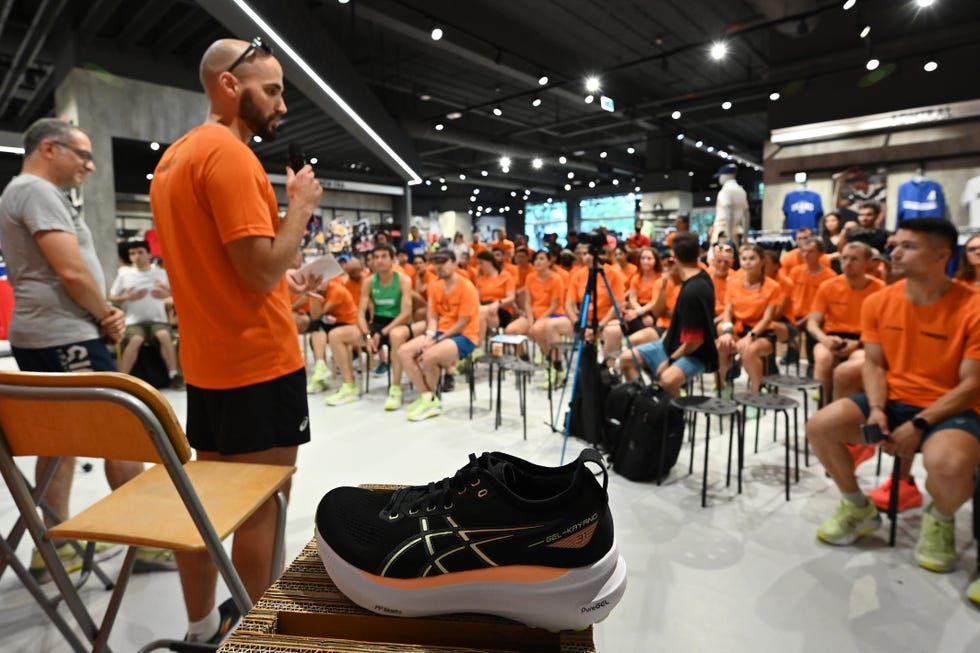 the running academy cisalfa gel kayano 31