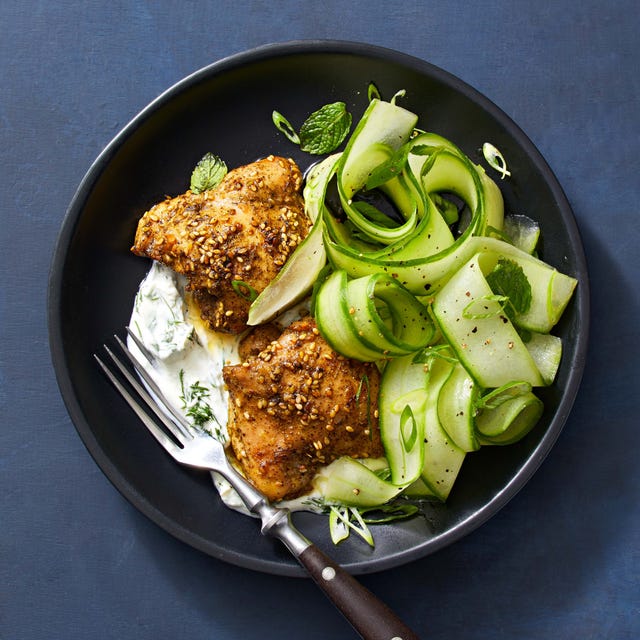 Za’atar Chicken with Whipped Feta zaatar chicken with whipped feta