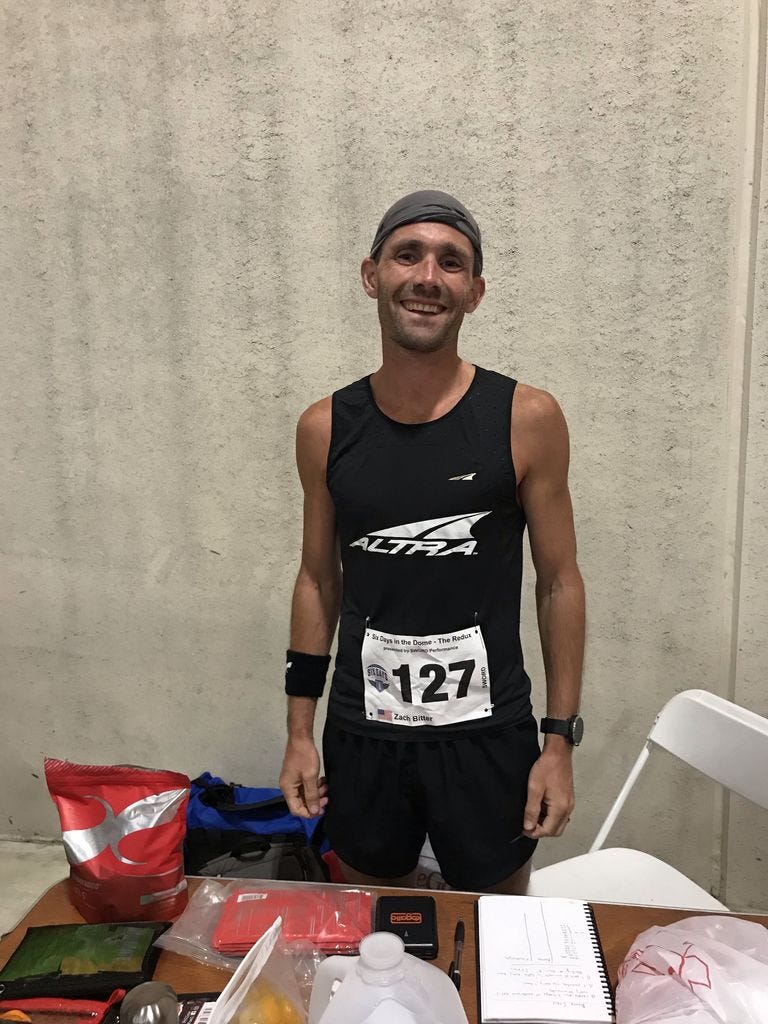 Zach Bitter bate el récord de las 100 millas