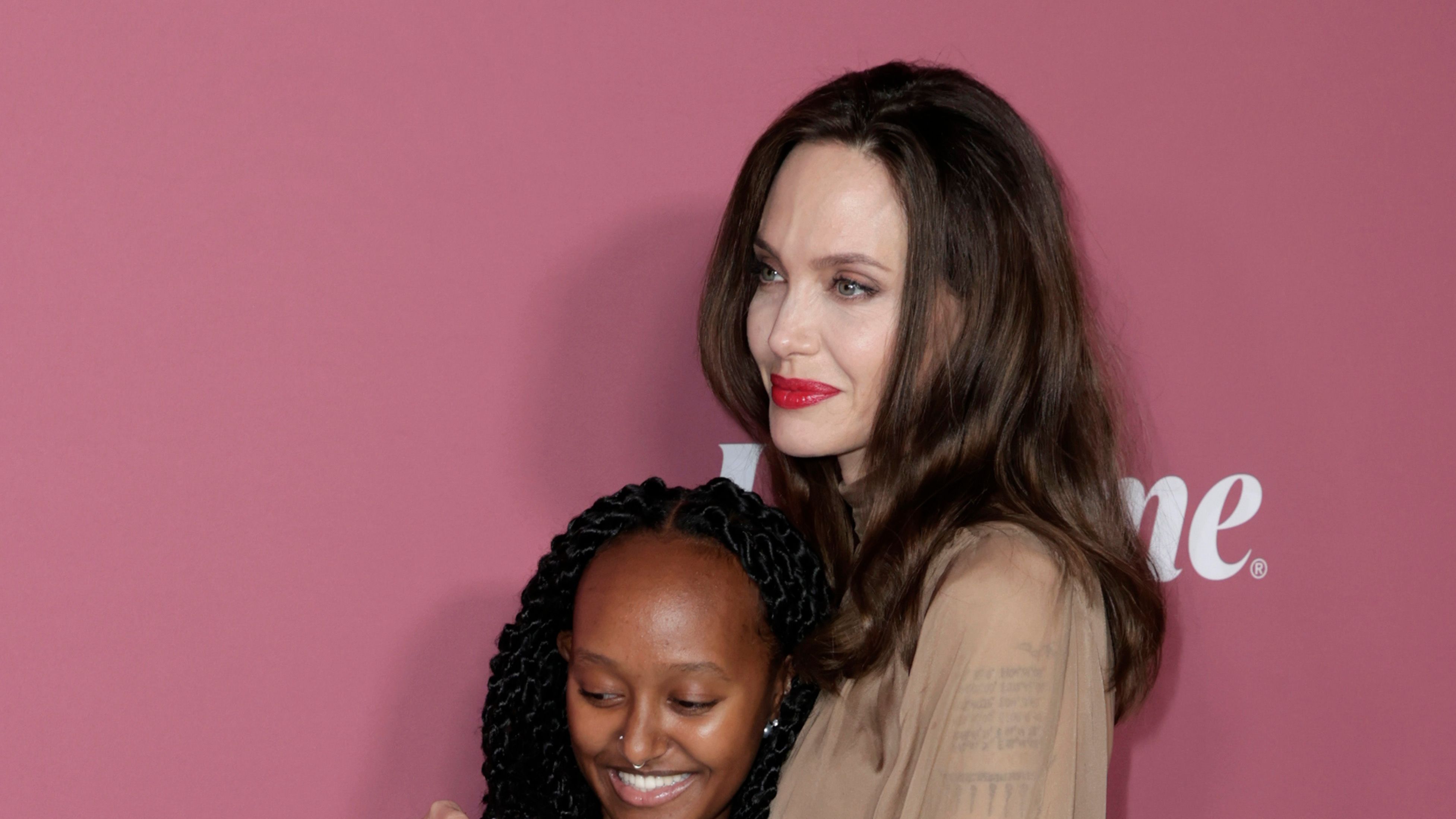 Angelina Jolie is the picture of elegance for rare night out with