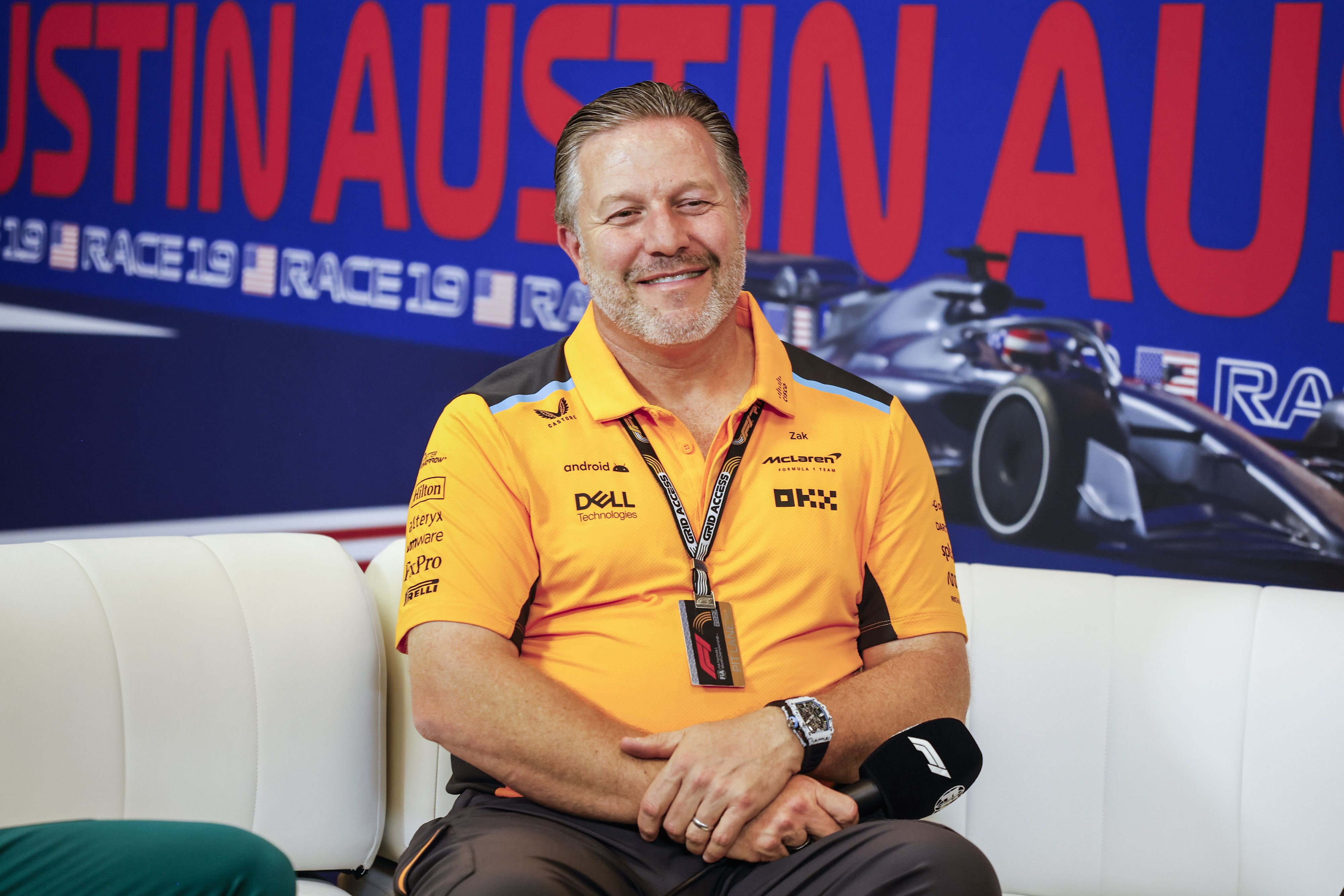 Mclaren f1 2025 manager zak brown