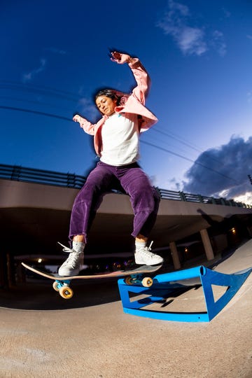 zamara fabela marina hitting the kicker ramp at the wedge on the last night of slow impact