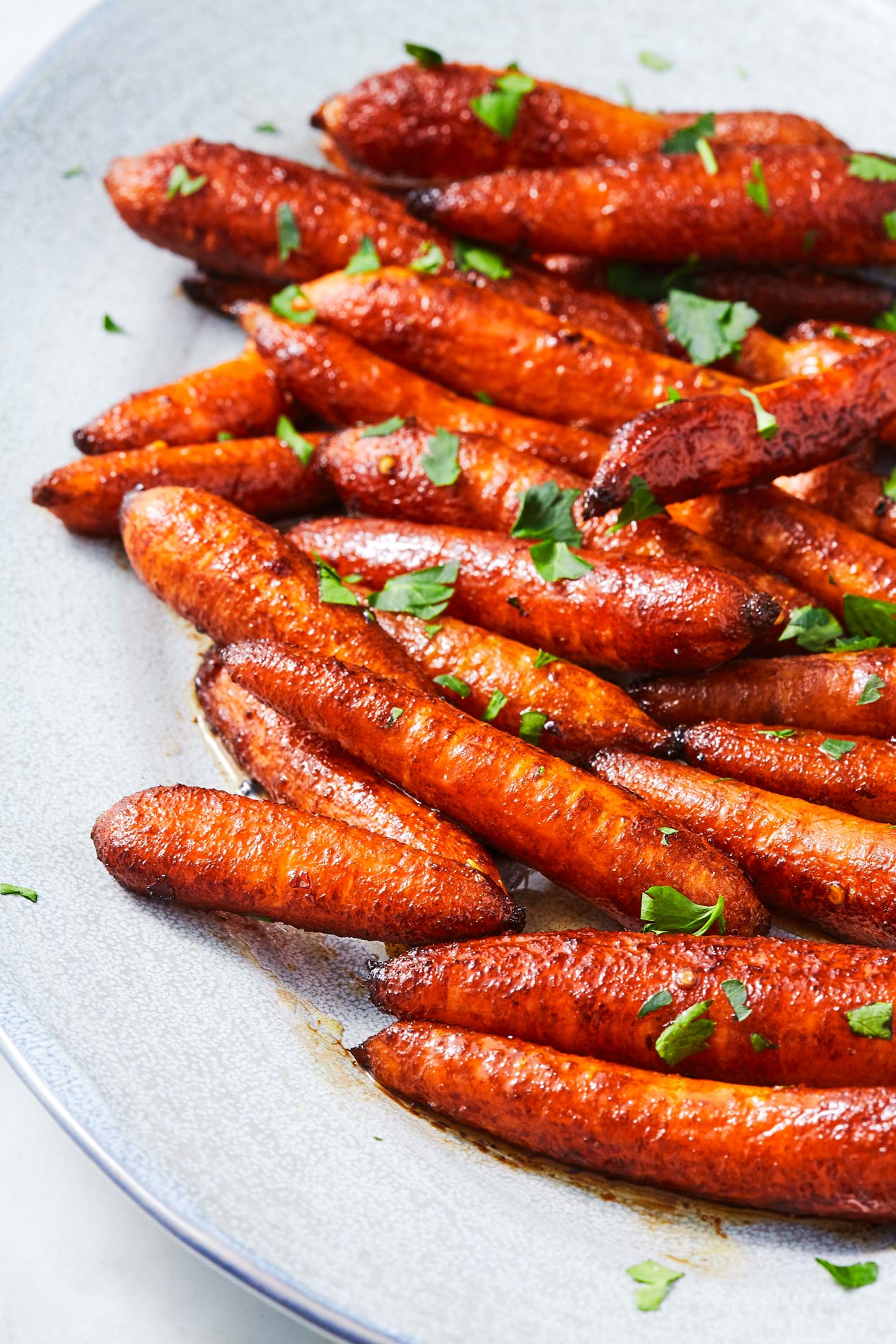 zanahorias baby asadas con balsámico