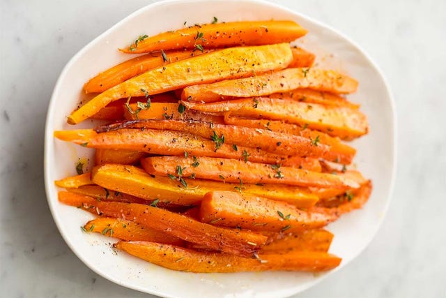 zanahorias glaseadas con miel