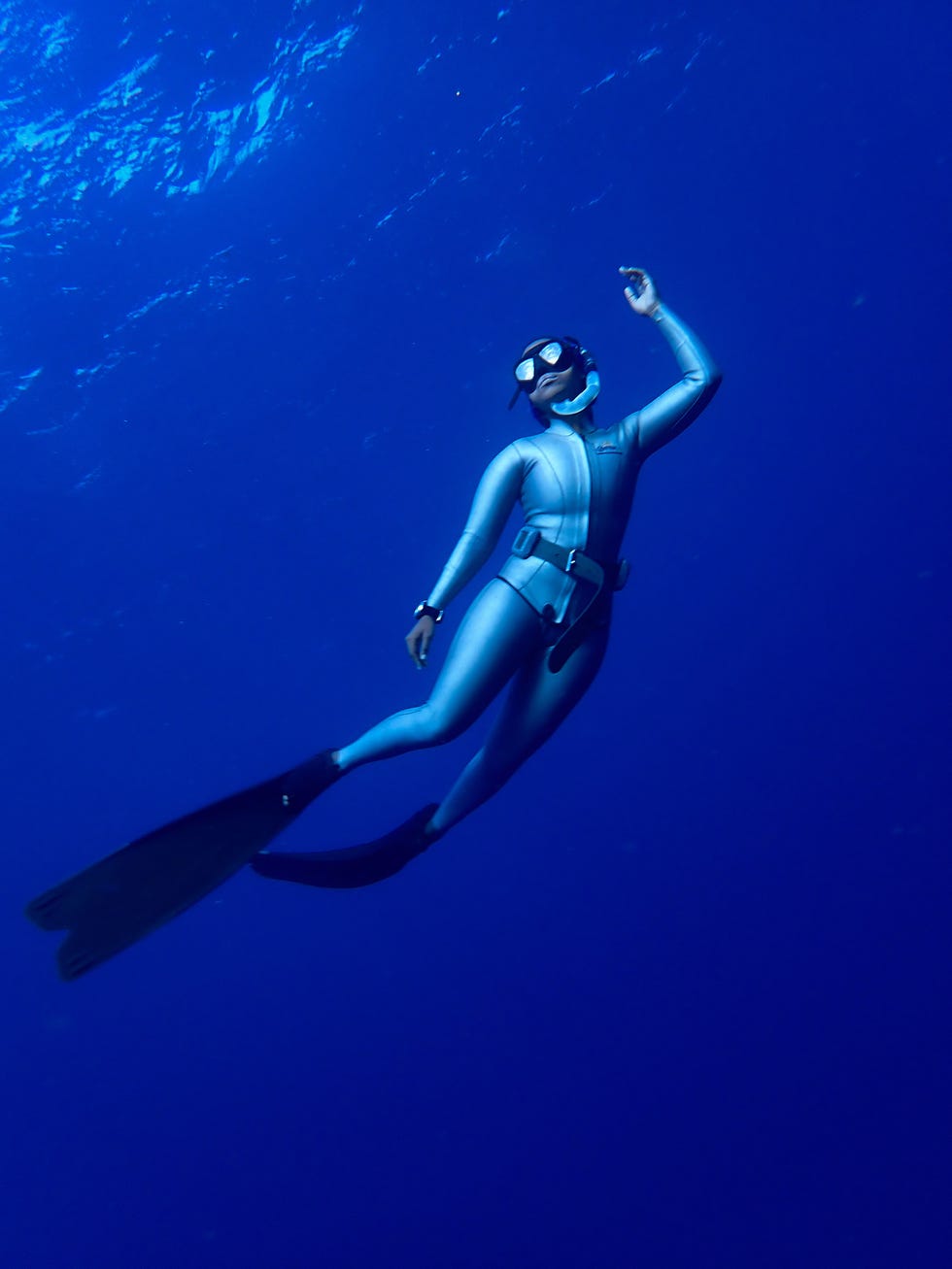 Freediving моноласта