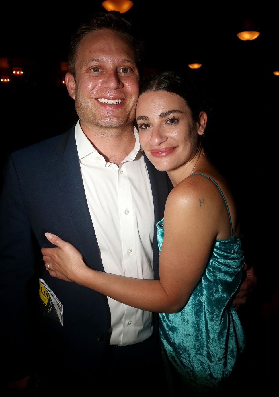 a celebration of lea michele's "funny girl" opening