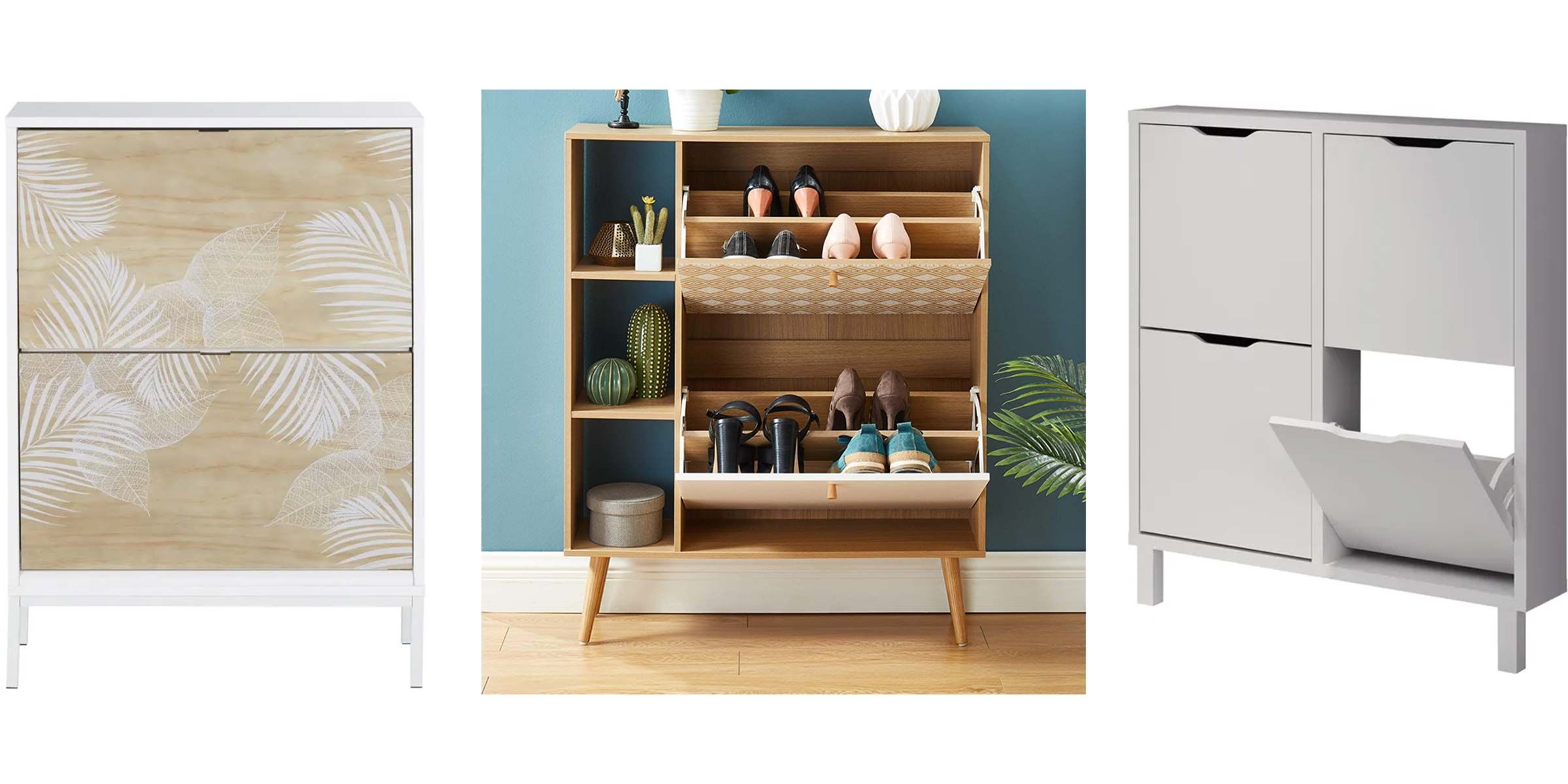 Moderno Mueble Organizador De Zapatos En Melamina.