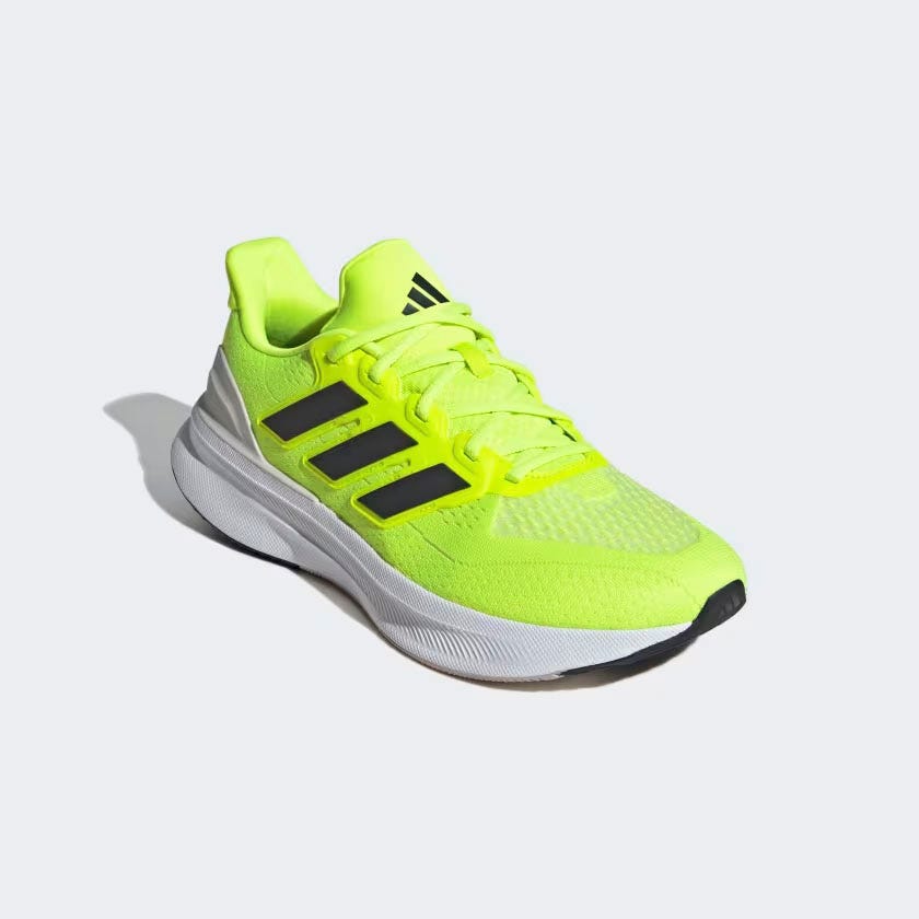 las zapatillas de running nike Adidas ultrarun 5 en color verde para hombre