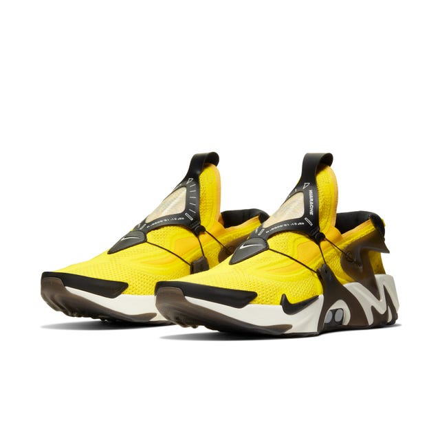 nike, adapt, huarache, cordones, automáticos