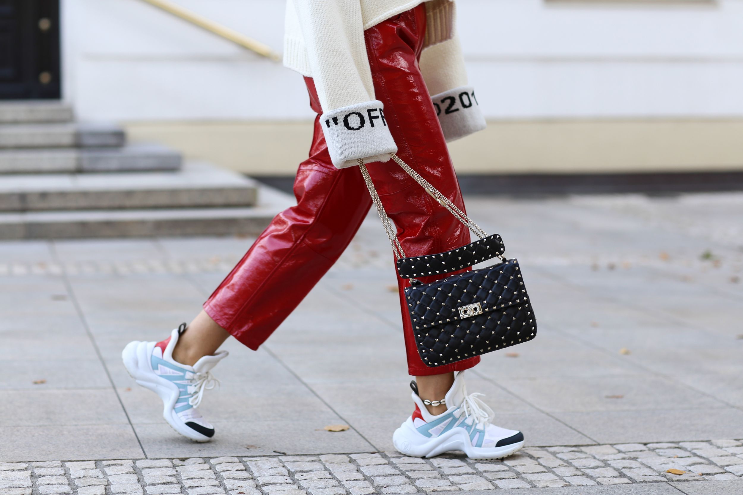 Louis Vuitton Mujer Zapatillas Casual Blanco Alta Calidad Nuevo