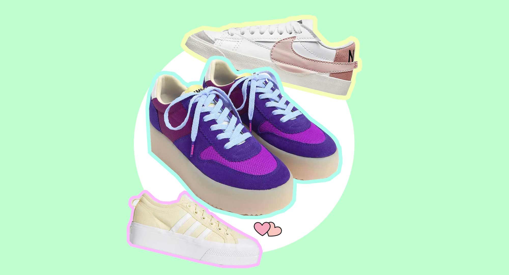20 zapatillas con plataforma que están de moda perfectos para combinar todos tus 'looks'