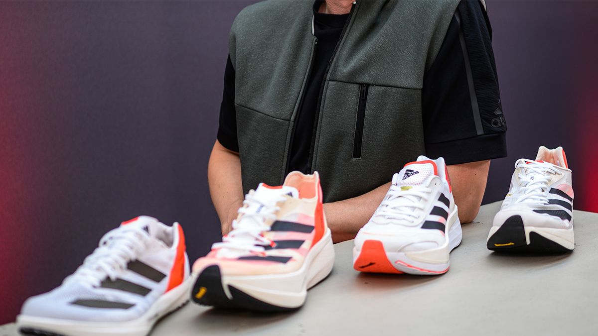 Célula somatica navegación interior Adidas presenta sus 4 nuevas zapatillas con fibra de carbono
