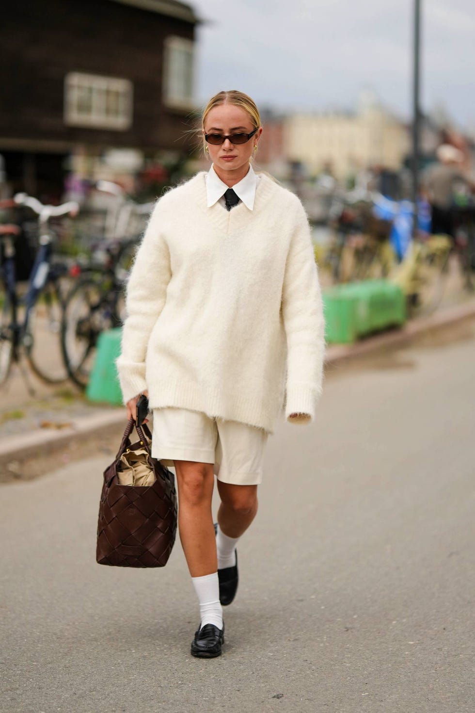 zapatos planos negros street style