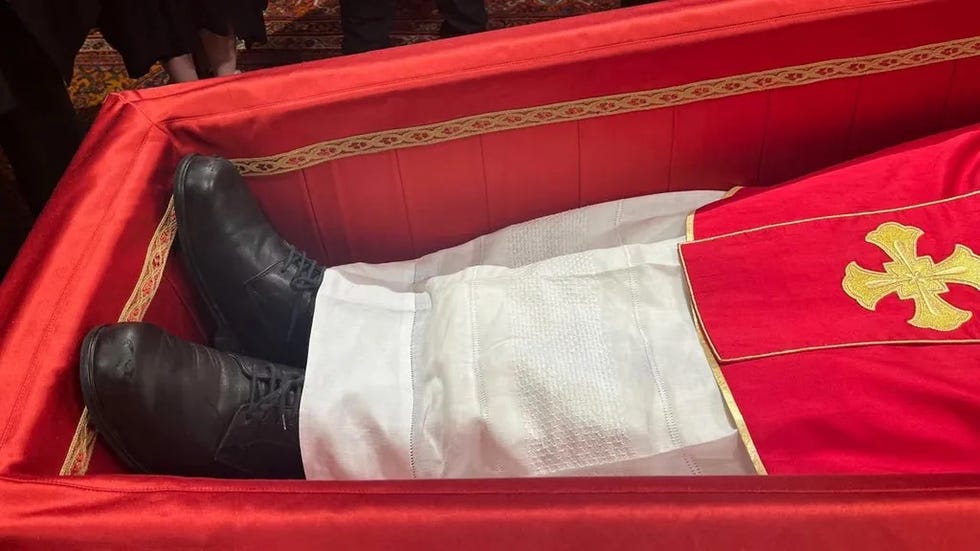 zapatos papa francisco