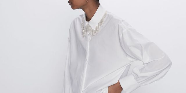 También agua autoridad La camisa blanca clásica de Zara con el detalle más tendencia