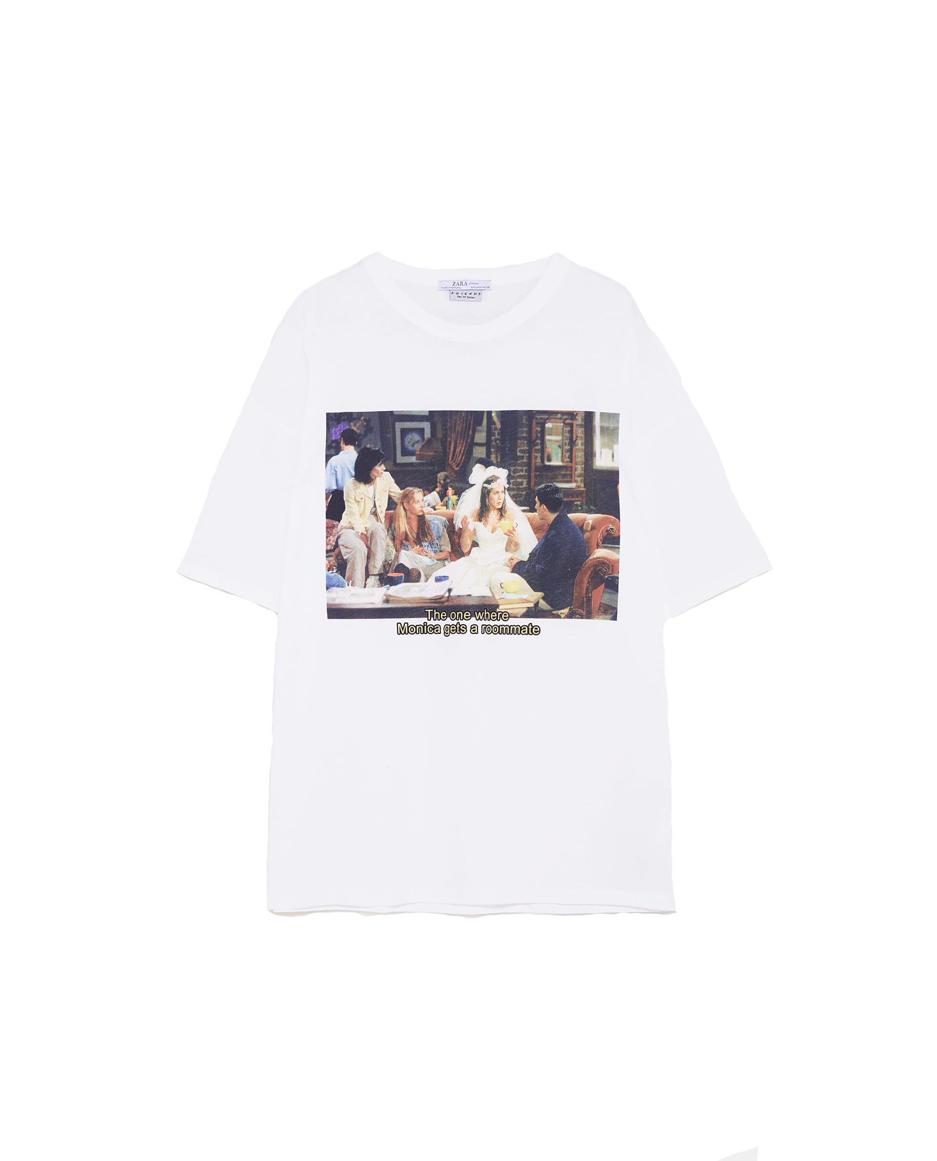 Zara camisetas de Friends, Almodóvar y en su colección